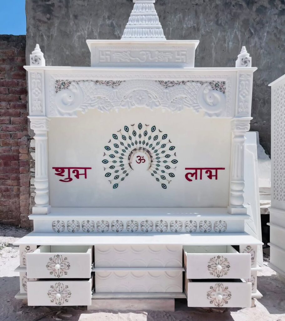 white marble minder