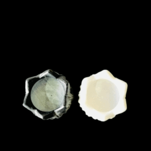 Lotus-Shaped Marble Tealight Holders / Bowls