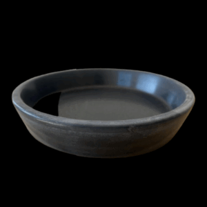 black stone bowl