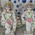 Makrana Marble Radha Krishna Murti Manufacturer India