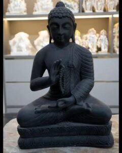 Black Marble Buddha Statue Manufacturer India
