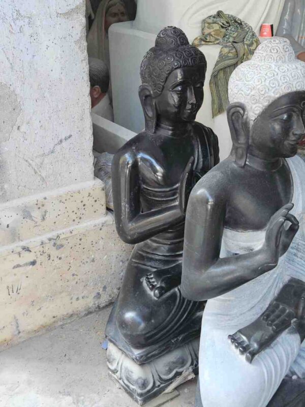 Black Marble Buddha Statue Manufacturer India