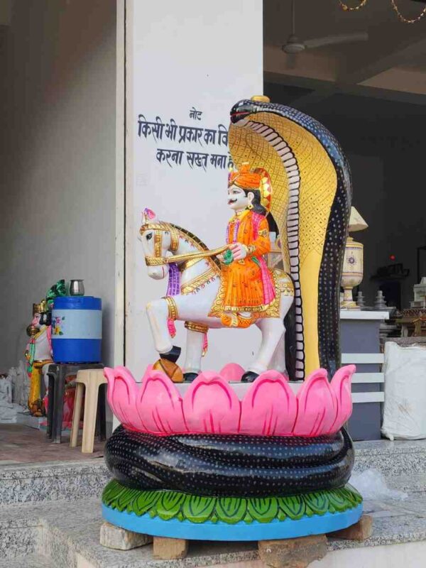 Teja Ji Maharaj Murti Makrana Marble