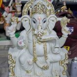 ganesh ji ki murti makrana marble