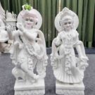 Makrana Marble Radha Krishna Murti Manufacturer India