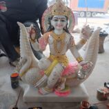 Brahmani Mata Murti Makrana Marble